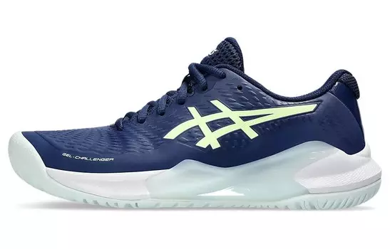 Кроссовки Asics Women's Gel Challenger 14 'Blue Expanse Illuminate Yellow', зеленый