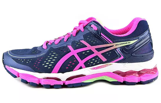 Кроссовки Asics Women's Gel Kayano 22 Wide 'Indigo Blue Pink Glow'