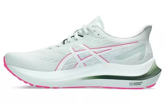Кроссовки Asics Women's GT 2000 12 Wide 'Pure Aqua Pink', белый