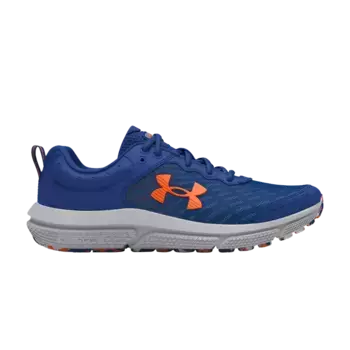 Кроссовки Assert 10 AC GS Under Armour, синий/оранжевый