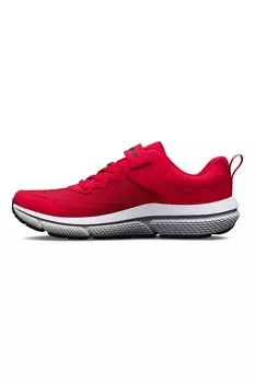 Кроссовки Assert 10 AC на липучке Under Armour, красный