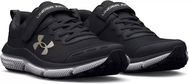 Кроссовки Assert 10 Alternate Closure Under Armour, цвет Black/Black/Metallic Gold