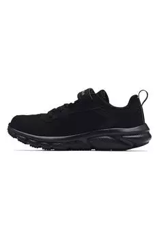 Кроссовки Assert 9 из кожи Under Armour, черный
