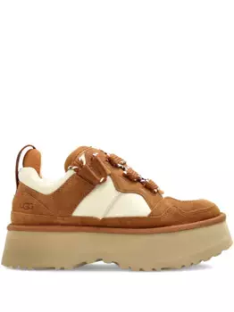 Кроссовки Astromel на платформе со шнуровкой UGG, коричневый