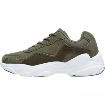 Кроссовки ATHLECIA "CHUNKY Leather Trainers", в спортивном стиле, белый