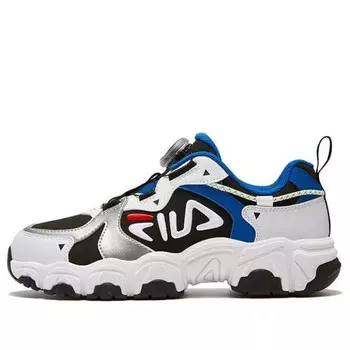 Кроссовки athletic running shoes 'white blue black' Fila, белый