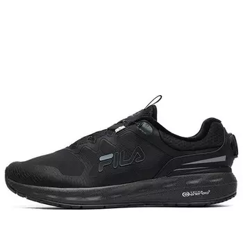 Кроссовки athletics fleece low-top 'black' Fila, черный