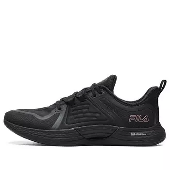 Кроссовки athletics low-top training shoes black Fila, черный