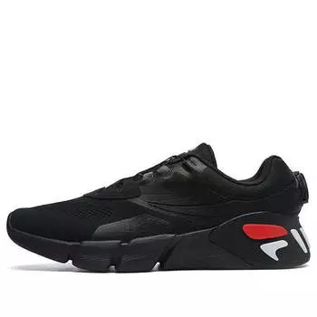 Кроссовки athletics running shoes black Fila, черный