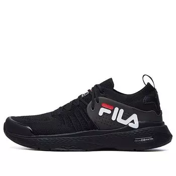 Кроссовки athletics sports gs black Fila, черный