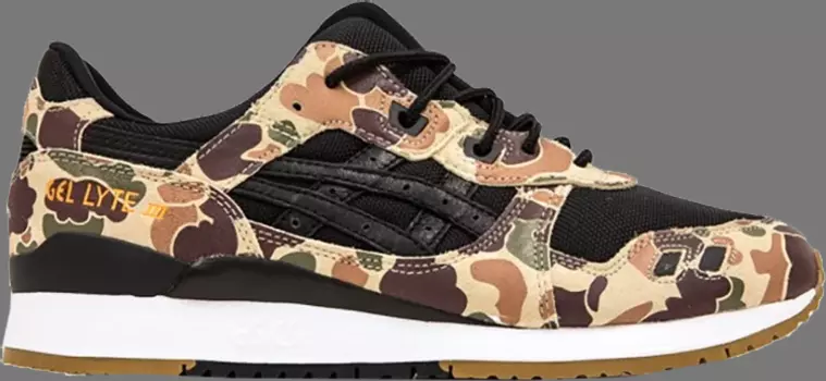 Кроссовки atmos x gel lyte iii 'duck camo' Asics, многоцветный