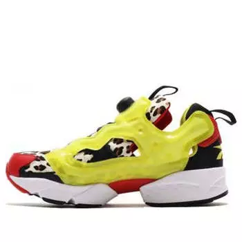 Кроссовки atmos x instapump fury 'citron animal' Reebok, желтый