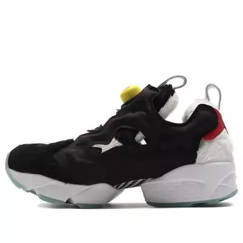 Кроссовки atmos x instapump fury og 'doraemon - black' Reebok, черный (размер RU 46.5)