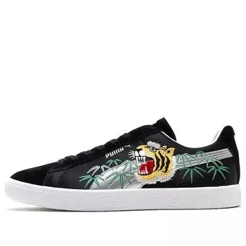 Кроссовки atmos x suede vintage made in japan 'sukajan' Puma, черный