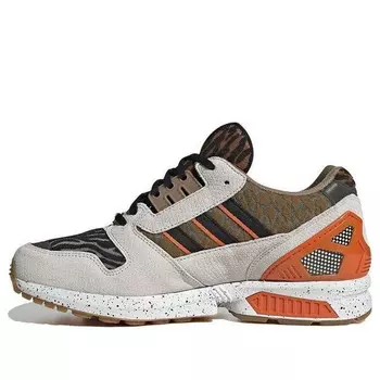 Кроссовки atmos x zx 8000 'animal' Adidas, бежевый