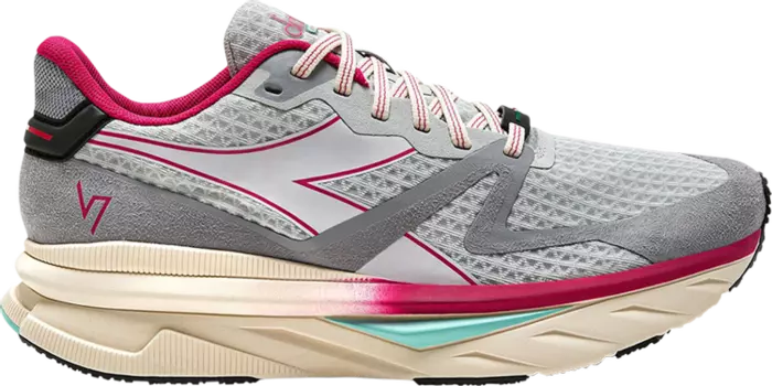 Кроссовки Atomo V7000 'Silver Rubine Red', серебряный