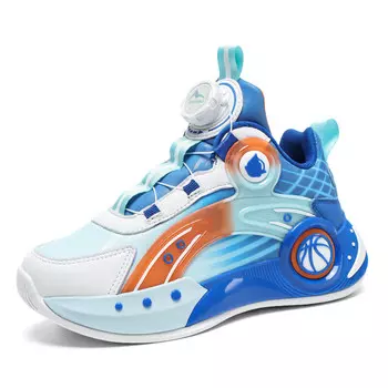 Кроссовки ATONGMU Kids Lifestyle Shoes Kids Low-top, черный/оранжевый