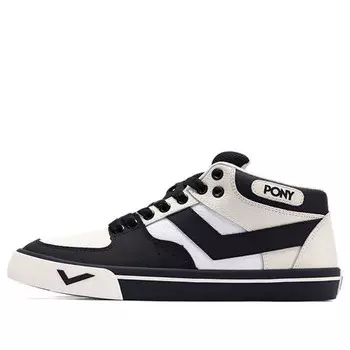 Кроссовки atop skateboarding 'white black' Pony, белый