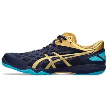 Кроссовки Attack Dominate FF 2 'Peacoat Pure Gold' Asics, цвет Blue Gold