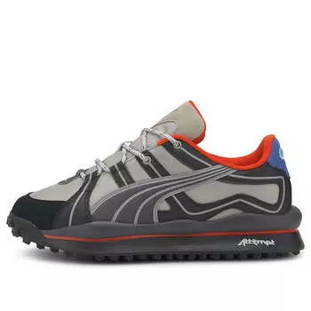 Кроссовки attmpt x style rider 'black steel grey' Puma, черный