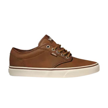 Кроссовки Atwood Leather Vans, коричневый