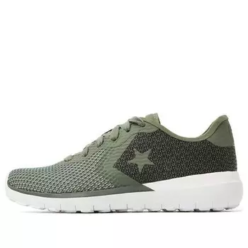Кроссовки auckland modern ox olive submarine Converse, зеленый