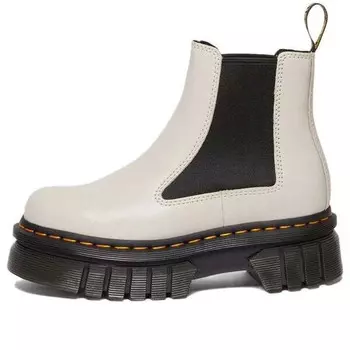 Кроссовки audrick nappa leather platform chelsea boots 'cobblestone grey' Dr. Martens, серый