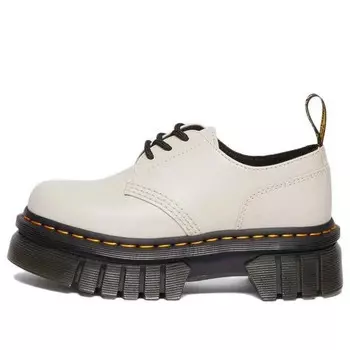 Кроссовки audrick nappa leather platform shoes 'cobblestone grey' Dr. Martens, серый