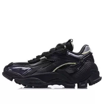 Кроссовки aurora skywalker y2k парижская неделя моды Li-Ning, черный