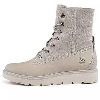 Кроссовки auth teddy fleece 'winter white nubuck' Timberland, белый