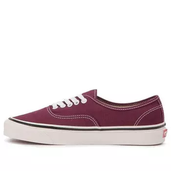 Кроссовки authentic 33 dx 'burgundy' Vans, красный