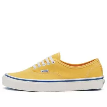 Кроссовки authentic 44 deck 'anaheim factory - yellow blue' Vans, желтый