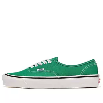 Кроссовки authentic 44 dx classic low tops casual shoe green Vans, зеленый