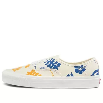 Кроссовки authentic 44 dx low tops casual skateboarding shoes green printing Vans, зеленый