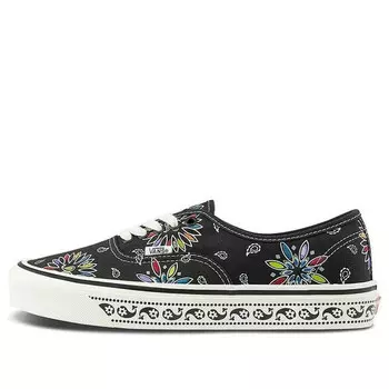 Кроссовки authentic 44 dx 'paisley - black' Vans, черный