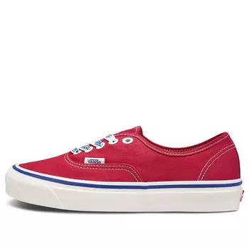 Кроссовки authentic 44 'og red/og lace' Vans, красный