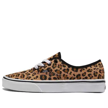 Кроссовки authentic 'animalier' Vans, черный