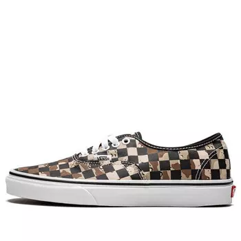 Кроссовки authentic 'camo checkerboard' Vans, черный