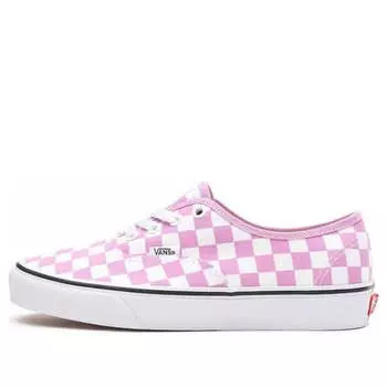 Кроссовки authentic 'checkerboard - orchid' Vans, розовый