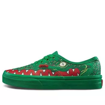 Кроссовки authentic 'custom culture' Vans, зеленый