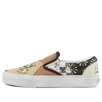 Кроссовки authentic 'geometric patchwork' Vans, синий