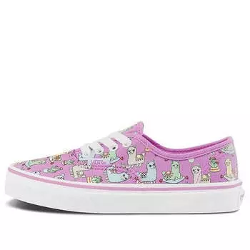 Кроссовки authentic k shoes purple Vans, фиолетовый