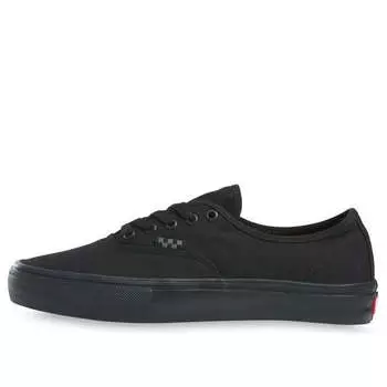 Кроссовки authentic low tops casual skateboarding shoes black Vans, черный