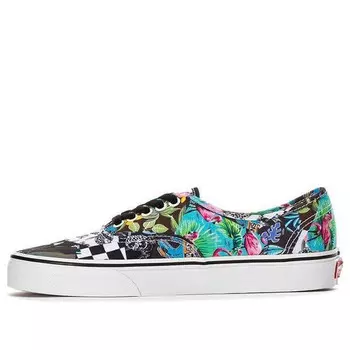 Кроссовки authentic ' mash up - multi floral' Vans, зеленый