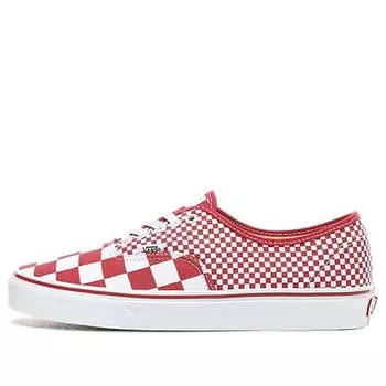 Кроссовки authentic 'mix checker' Vans, красный