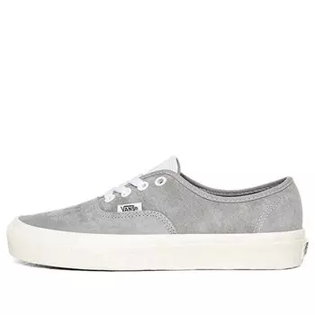 Кроссовки authentic (pig suede) drizzle gray Vans, серый