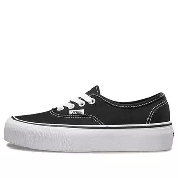 Кроссовки authentic platform 'black' Vans, черный