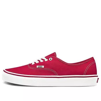 Кроссовки authentic 'red' Vans, красный