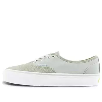 Кроссовки authentic reissue 44 'green' Vans, зеленый