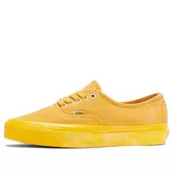 Кроссовки authentic reissue 44 'lx dip dye lemon chrome' Vans, желтый